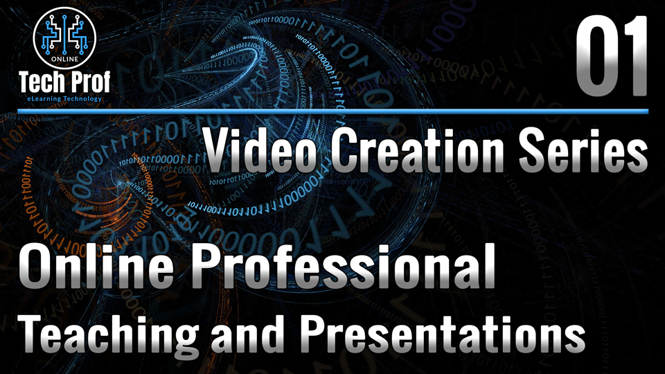 Episode 01 - Professional Teaching and Presentations Using OBS Studio